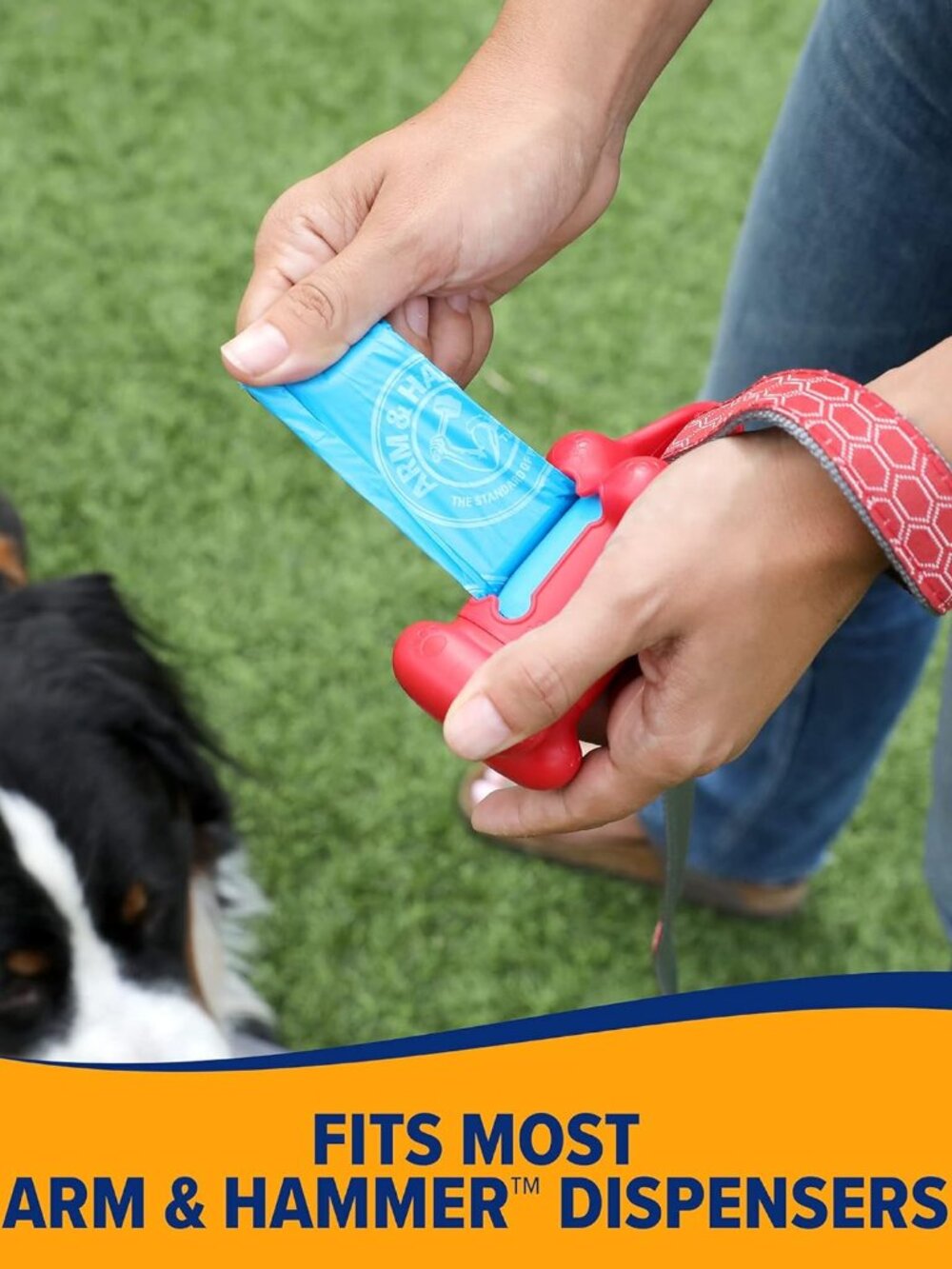 Easy-Tear Disposable Dog And Cat Waste Bags With Activated Baking Soda, 180 Dog - Picture 6 of 7